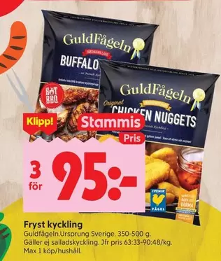 Guldfågeln - GuldFågeln Chicken Nuggets