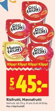 Risifrutti - RisiFrutti, MannafRutti