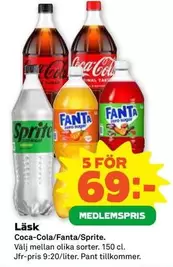 coca-cola - Coca-Cola/Fanta/Sprite