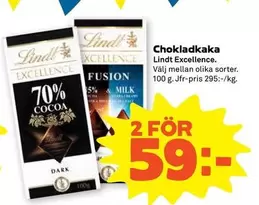 Lindt - Chokladkaka