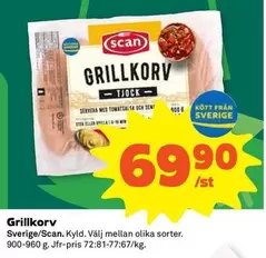 Scan - Grillkorv
