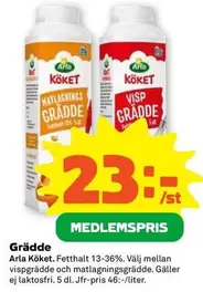 Arla - Grädde