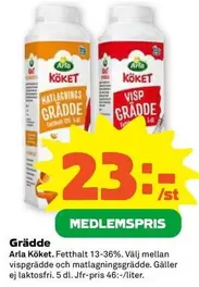 Arla - Grädde