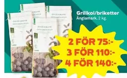 Änglamark - Grillkol/briketter