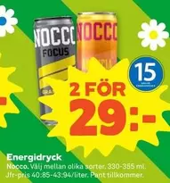Energi dryck