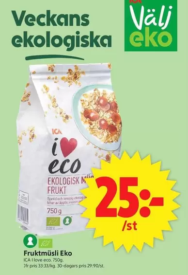 EKO - Fruktmüsli Eko