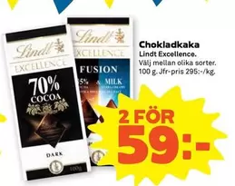 Lindt - Chokladkaka