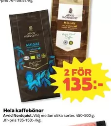 Arvid Nordquist - Hela kaffebönor