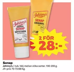 Johnny's - Senap