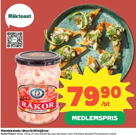 Coop - Räkor/kräftstjärtar