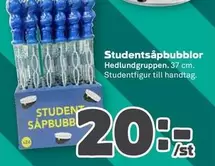 Studentsåpbubblor