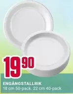Engångstallrik