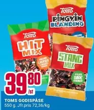 TOMS GODISPÅSE