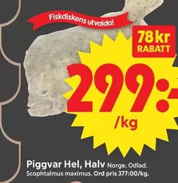 Piggvar Hel, Halv