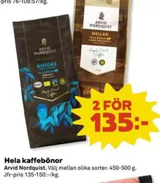 Arvid Nordquist - Hela kaffebönor