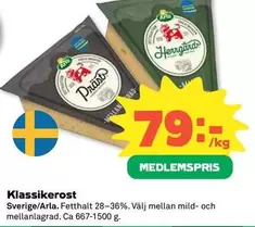 Arla - Klassikerost