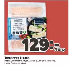 Royal Greenland - Torskrygg