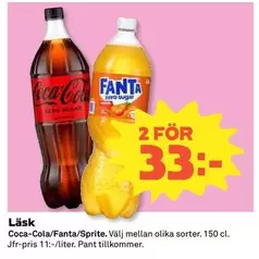 coca-cola - Coca-Cola/Fanta/Sprite