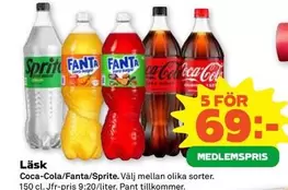 coca-cola - Coca-Cola/Fanta/Sprite