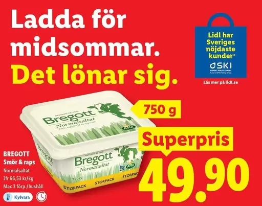 Bregott - Smör & raps