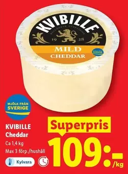 Kvibille - Cheddar