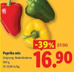 Paprika mix