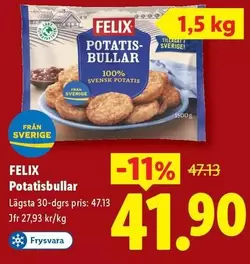 Felix - Potatisbullar