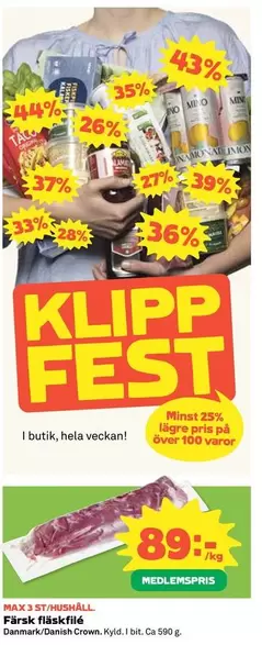 Danish Crown - Färsk fläskfilé