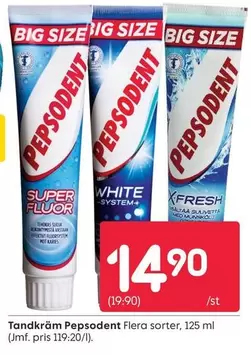 Pepsodent - Tandkräm
