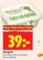 Bregott - Normalt saltat