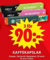 Zoegas - Kaffekapslar