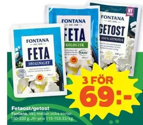 Fontana - Fetaost/getost