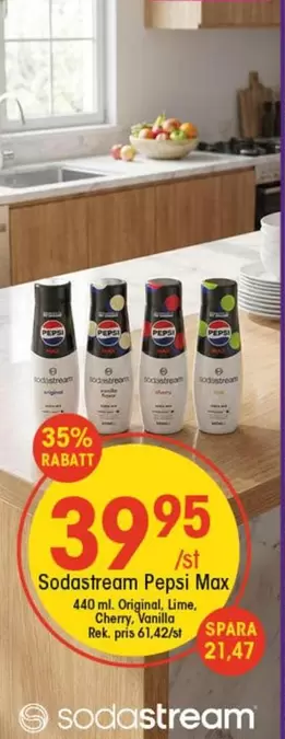 sodastream - Pepsi Max