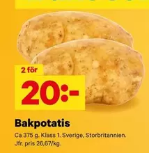 Bakpotatis