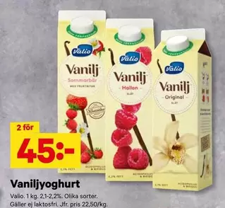 valio - Vaniljyoghurt