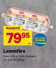 Scan - Lammfärs