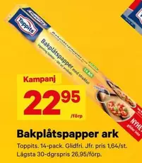 Toppits - Bakplåtspapper ark