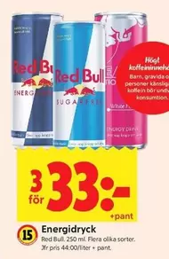 Red bull - Energidryck