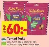 Saltå kvarn - Torkad frukt