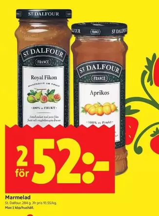 ST. DALFOUR - Marmelad