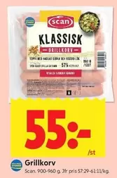Scan - Klassisk Grillkorv
