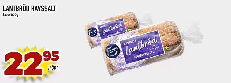 Fazer - LANTBRÖD HAVSSALT