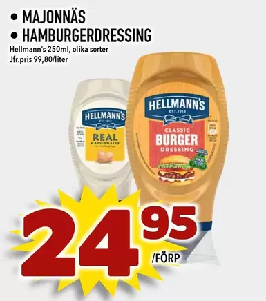 MAJONNÄS HAMBURGERDRESSING