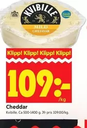 Kvibille - Cheddar