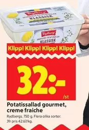 Rydbergs - Potatissallad gourmet, creme fraiche