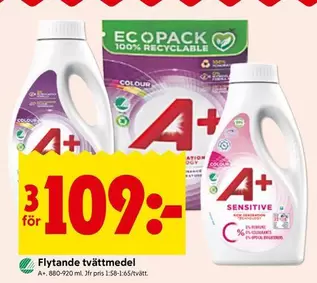 Flytande tvättmedel
