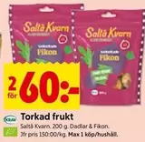 Saltå kvarn - Torkad frukt