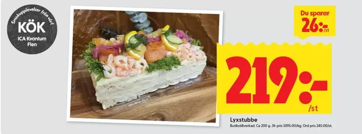 Lyxtallrik