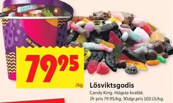 Lösviktsgodis