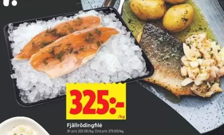 Fjällrödingfilé